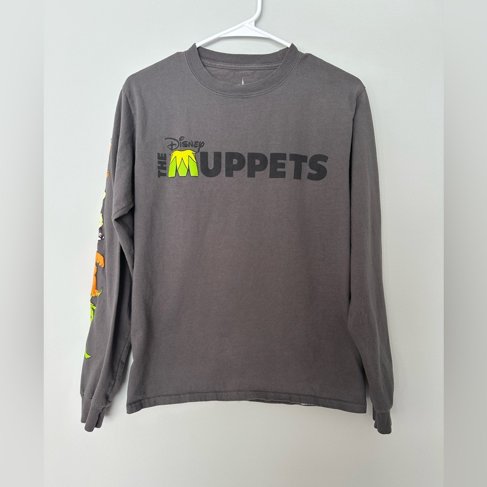 Disney The Muppets by Disney Parks Long Sleeve Grey Shirt, Small